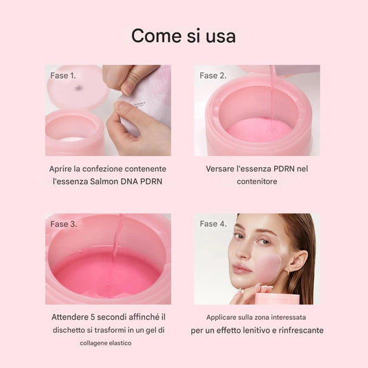 Medicube PDRN Pink Collagen Toning Gel Toner Pad 120ml (70pcs) – Toner Pad Idratanti Leviganti | Collagen Pads