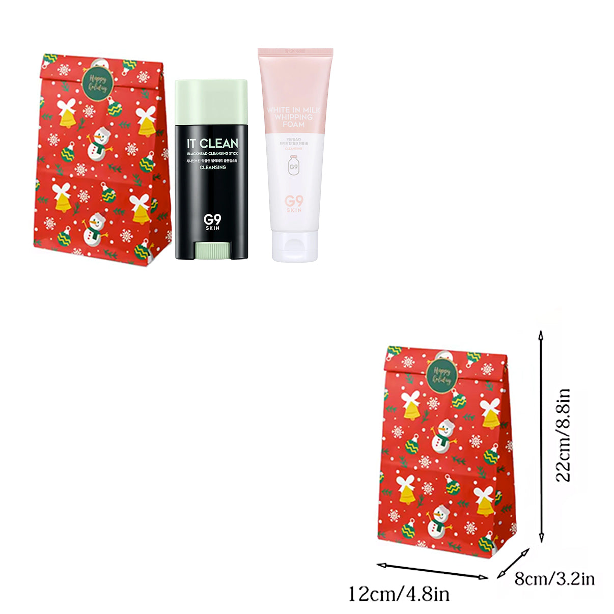 G9 Skin It Clean Blackhead Cleansing Stick + G9 Skin White In Milk Whipping Foam