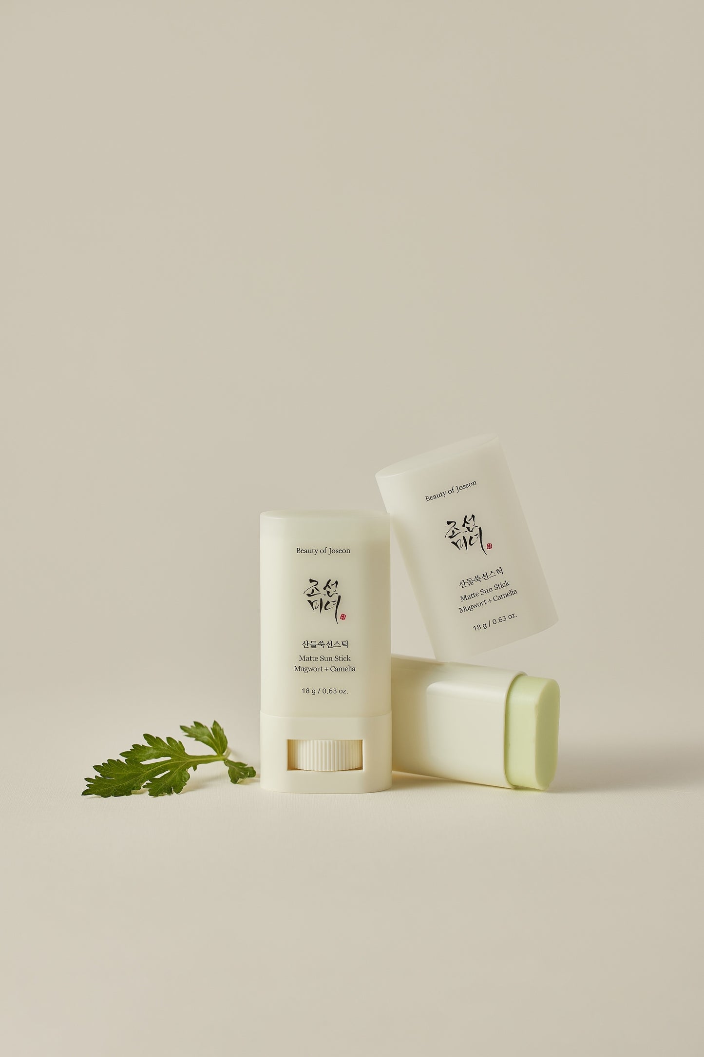 Beauty of Joseon Matte Sun Stick: Mugwort + Camilia (spf 50+ Pa++++)