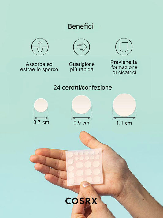COSRX Acne Pimple Master Patch 24pcs – Cerotti Brufoli Invisibili | Acne Patch