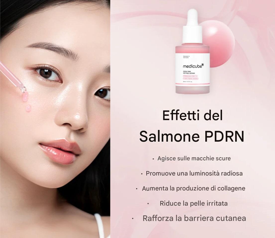Medicube PDRN Pink Peptide Serum 30ml – Anti-Aging Plumping Face Serum | Peptide Serum
