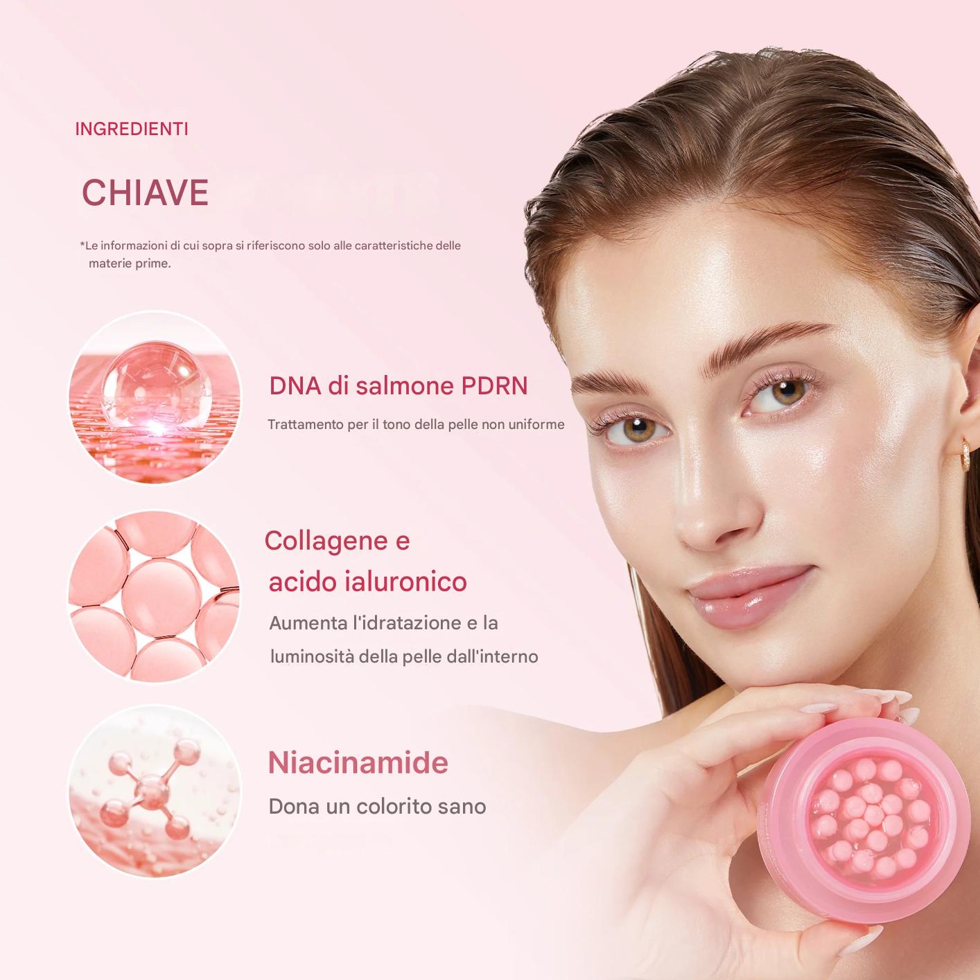 Medicube PDRN Pink Collagen Capsule Cream 55g – Plumping Hydrating Face Cream | Collagen Cream