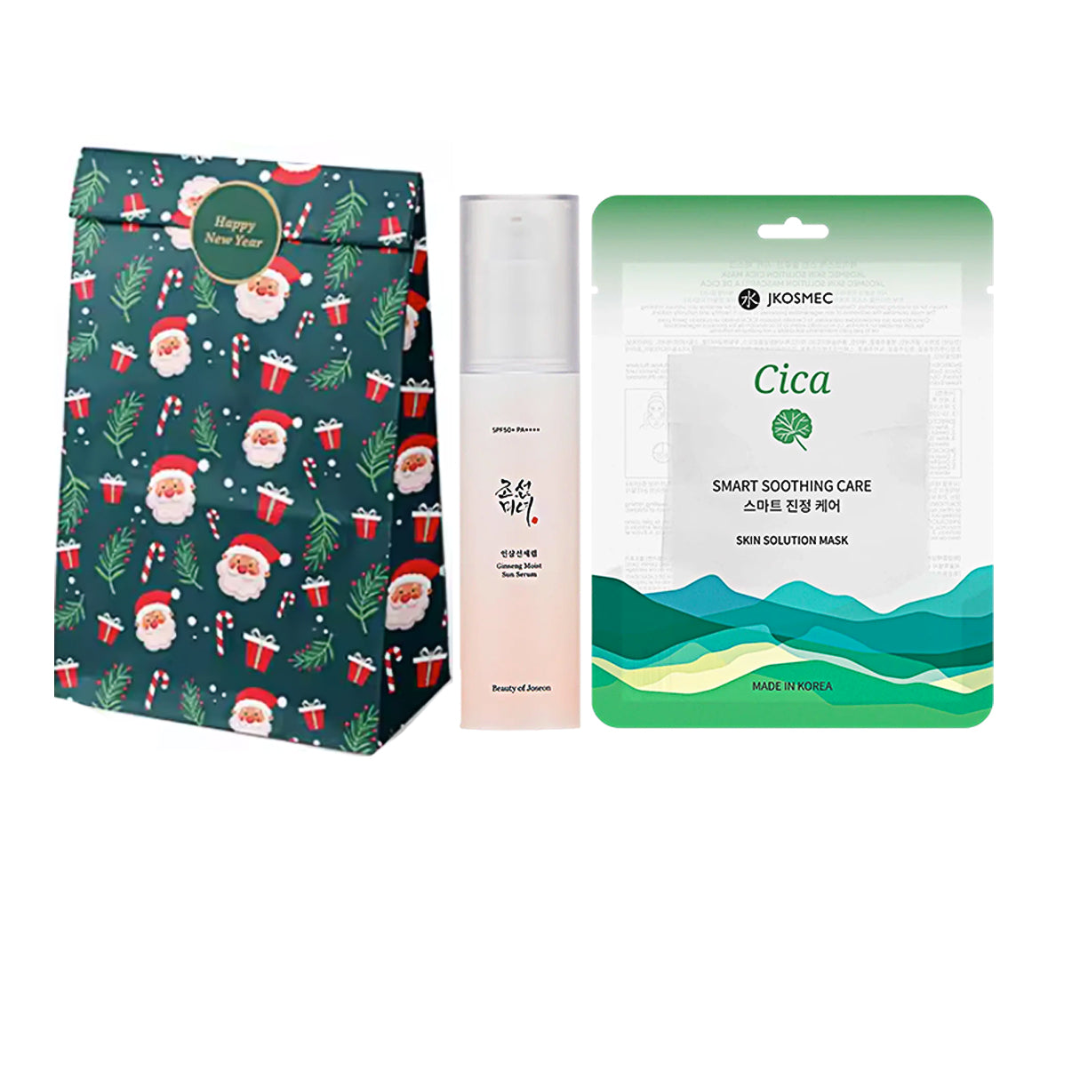 Beauty of Joseon Ginseng Moist Sun Serum (SPF 50+ PA++++) + Jkosmec Skin Solution Cica Mask