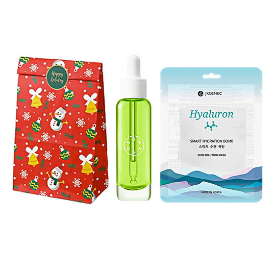 Serumkind Muscat Clearing Drop + Jkosmec Skin Solution Hyaluronic Mask