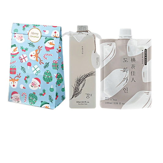 House of Dohwa Rice Bran Toner + House of Dohwa White Rice Wash Off Mask