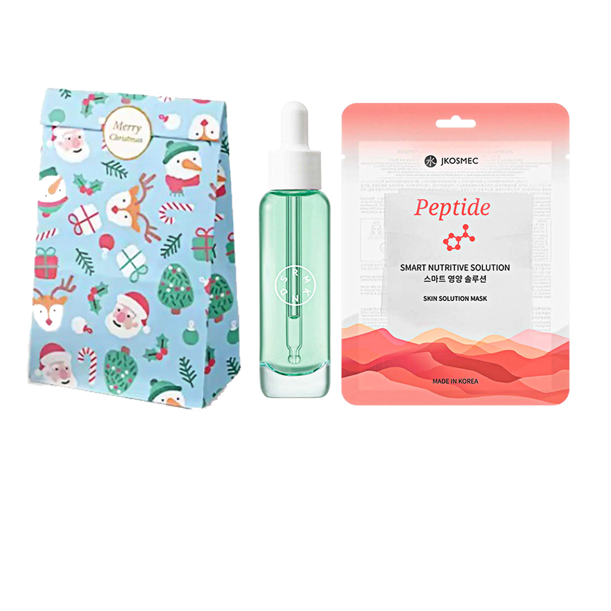 Serumkind Iceland Moss Drop + Jkosmec Skin Solution Peptide Mask