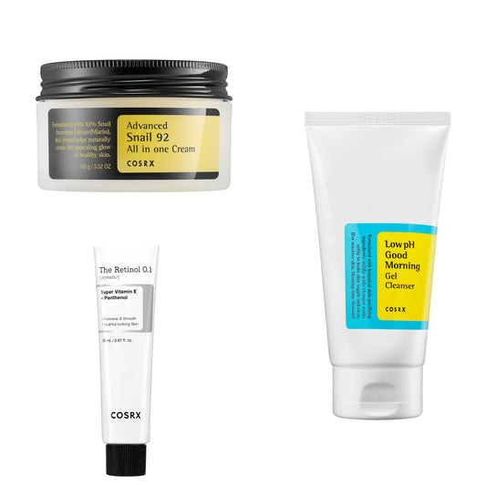 Routine Antirughe 3 Prodotti Essenziali – Pelle Più Liscia e Compatta