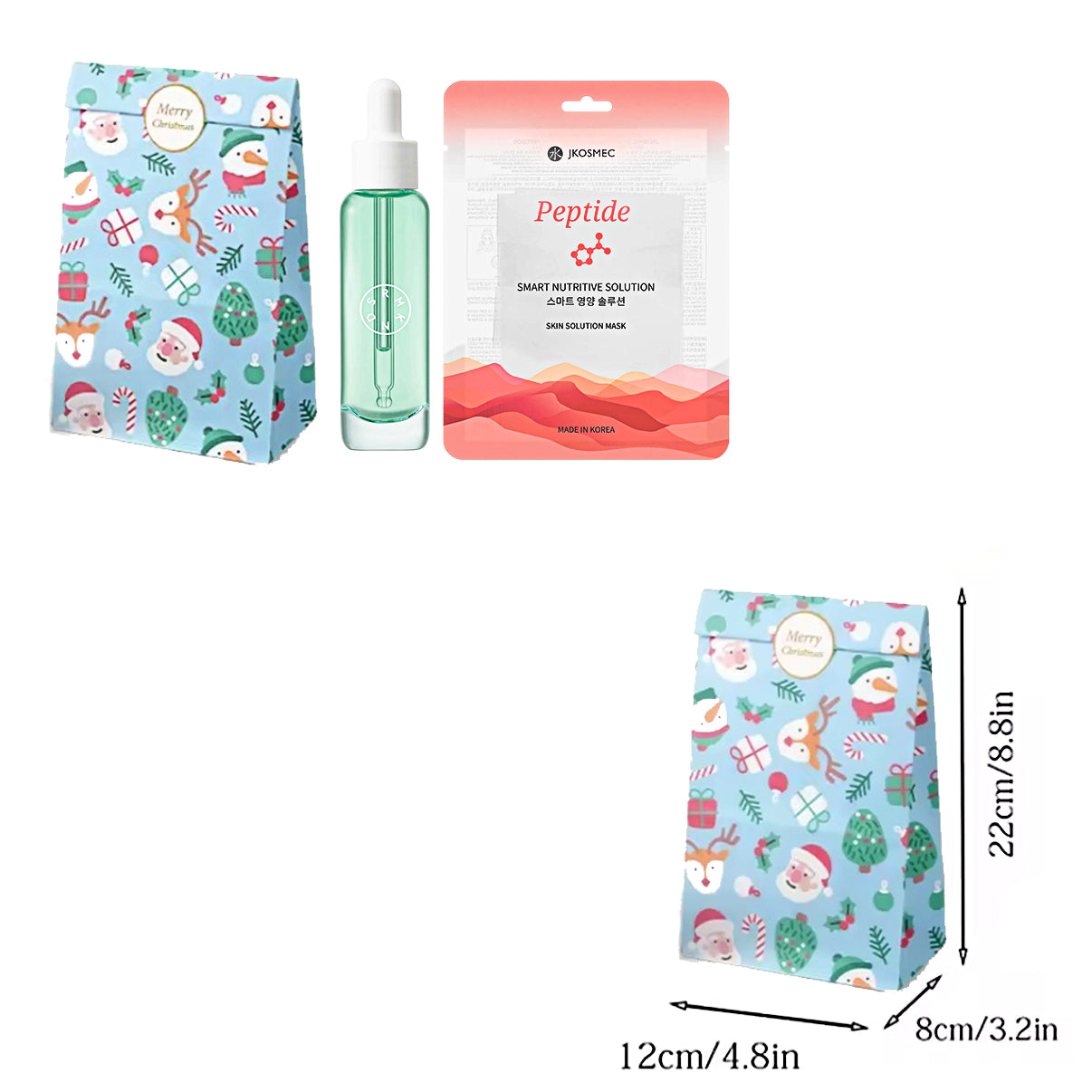 Serumkind Iceland Moss Drop + Jkosmec Skin Solution Peptide Mask