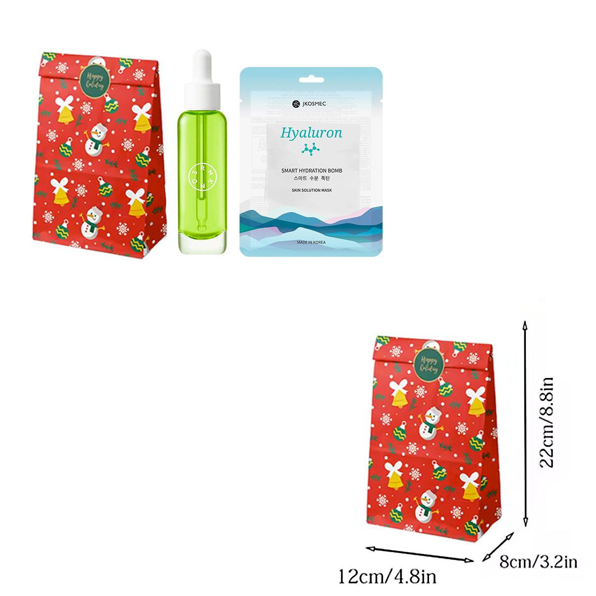 Serumkind Muscat Clearing Drop + Jkosmec Skin Solution Hyaluronic Mask