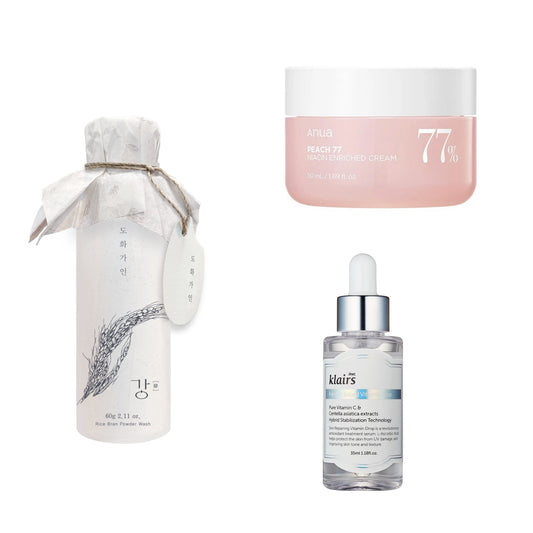 Routine Macchie Viso 3 Prodotti | Pelle Luminosa e Uniforme