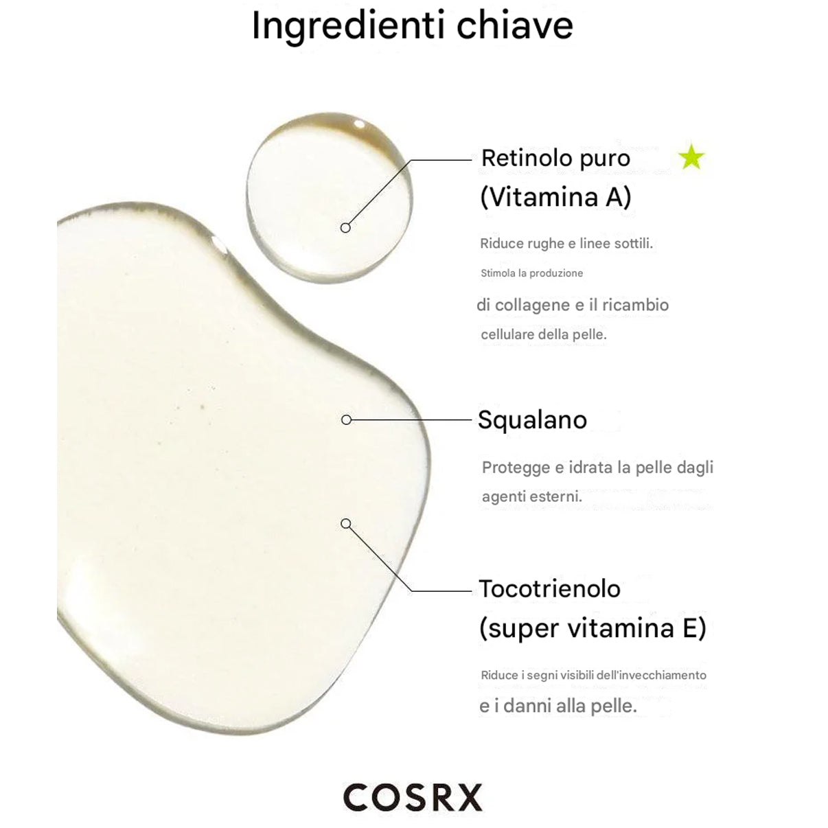 COSRX The Retinol 0.5 Oil 20ml – Anti-Aging Night Face Serum | Retinol Oil 0.5%