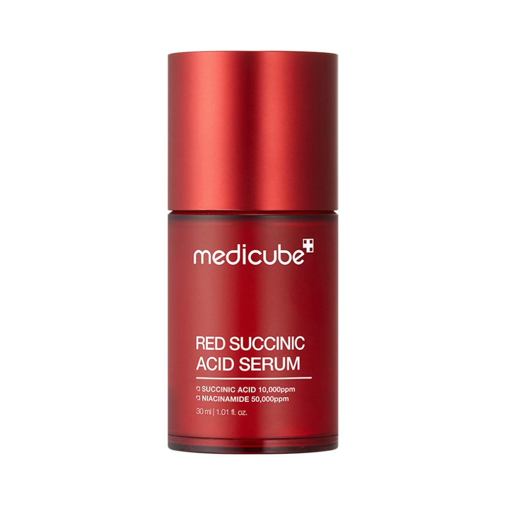 Medicube Red Succinic Acid Serum 30ml – Purifying Anti-Blemish Facial Serum | Succinic Acid Serum