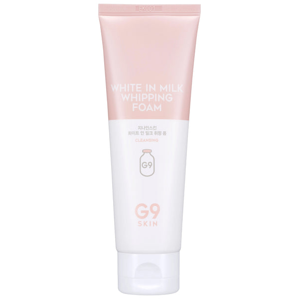 G9 Skin White In Milk Whipping Foam – Gentle Brightening Facial Cleanser | Cleansing Foam