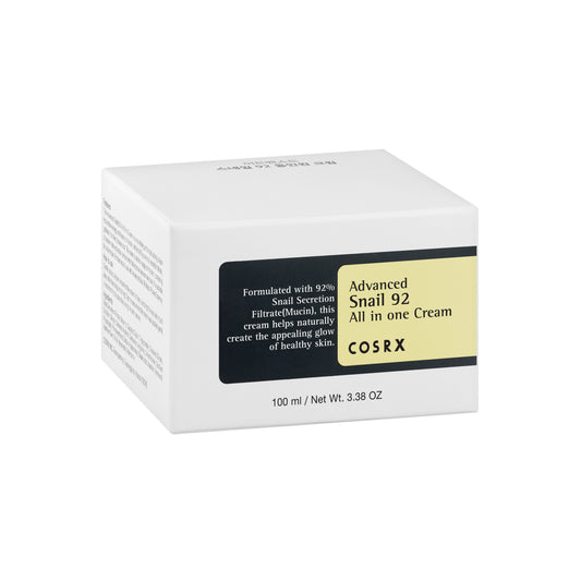 COSRX Advanced Snail 92 All In One Cream – Crema Viso Riparatrice Idratante | Snail Cream