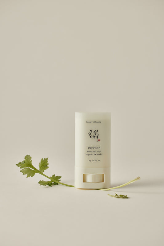 Beauty of Joseon Matte Sun Stick: Mugwort + Camilia (spf 50+ Pa++++)