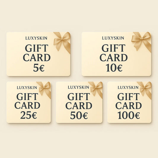 LUXYSKIN Gift Card – Skincare Gift Card from €5 to €100