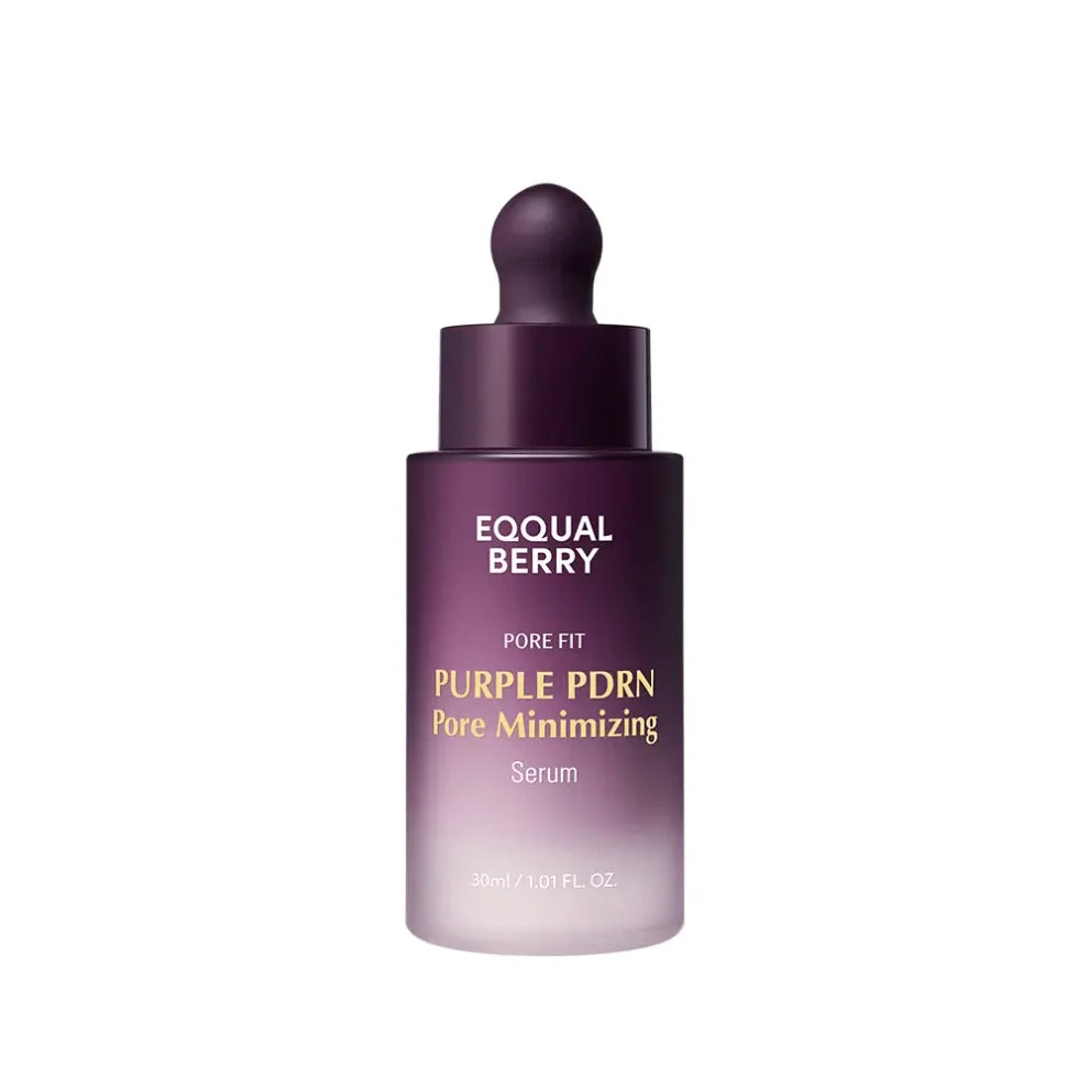 Eqqualberry Purple PDRN Pore Minimizing Serum 30ml – Pore Reducing and Smoothing Facial Serum | PDRN Serum