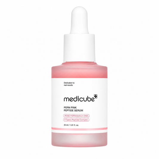 Medicube PDRN Pink Peptide Serum 30ml – Anti-Aging Plumping Face Serum | Peptide Serum