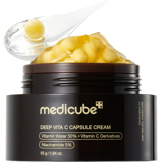 Medicube Deep Vita C Capsule Cream – Brightening Vitamin C Face Cream | Vitamin C Cream